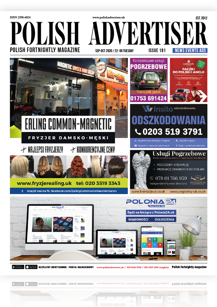 About Us Polish advertiser magazine Polish newspaper in UK Polish